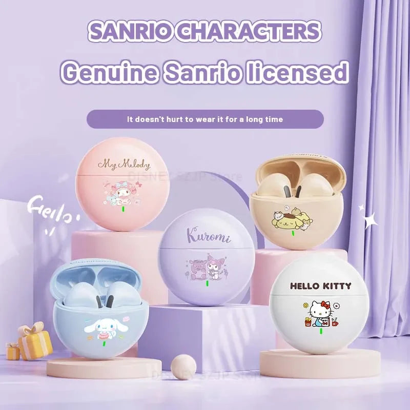 KawaiiSound Sanrio Bluetooth Earphones